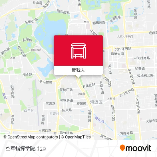 空军指挥学院地图