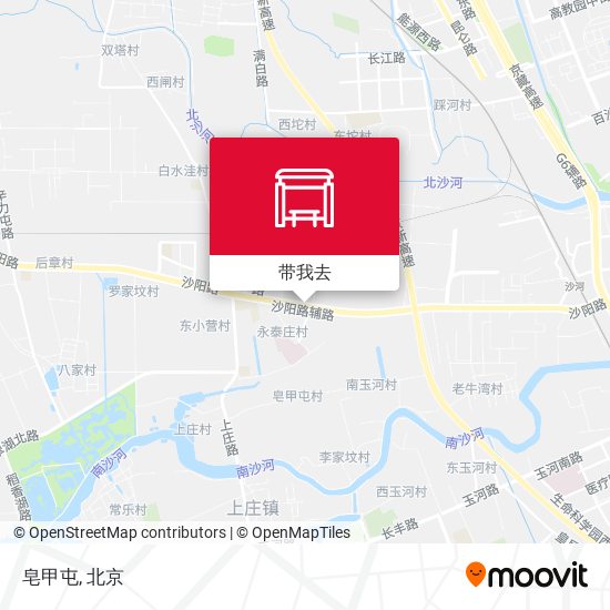 皂甲屯地图