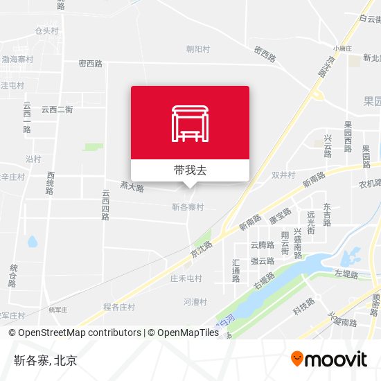 靳各寨地图