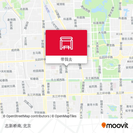志新桥南地图