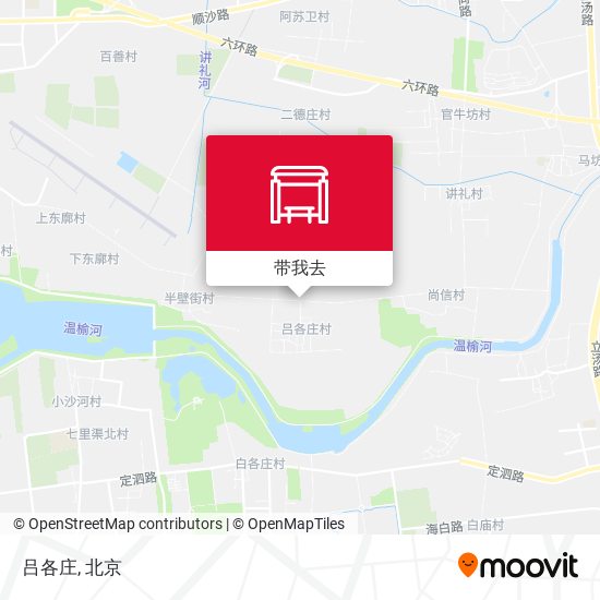 吕各庄地图