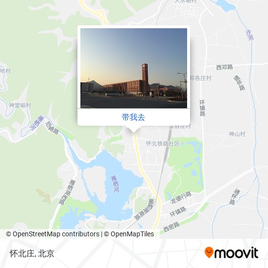 怀北庄地图