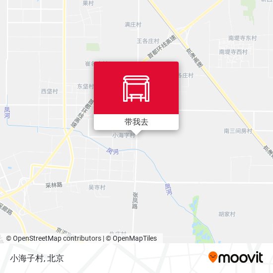 小海子村地图