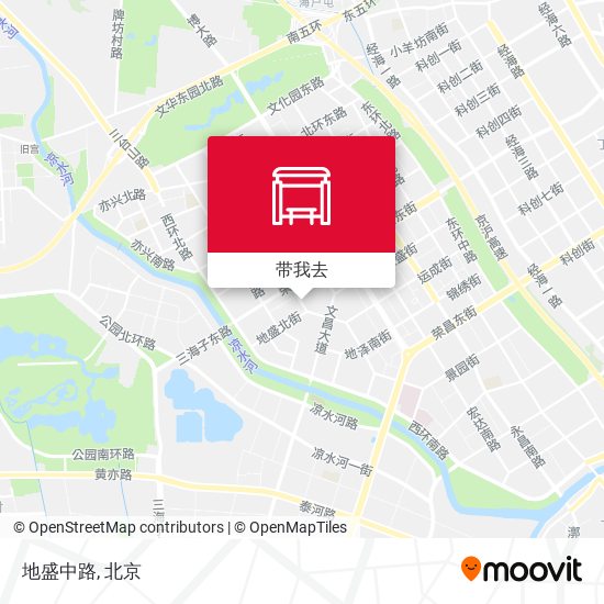 地盛中路地图