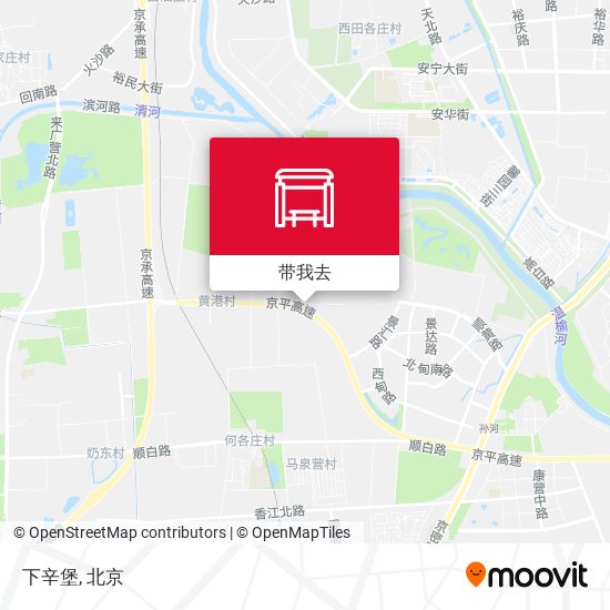 下辛堡地图