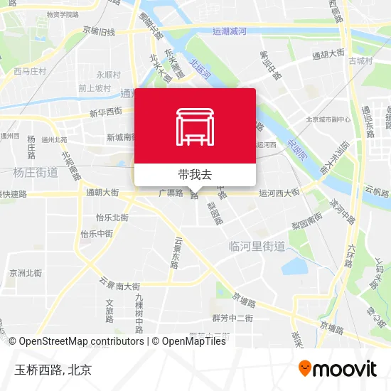 玉桥西路地图