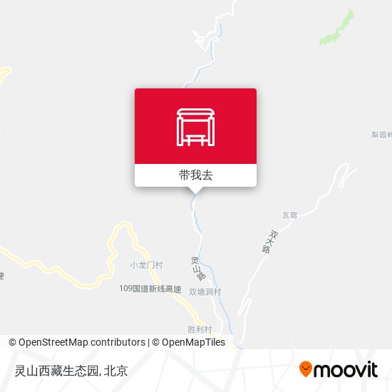 灵山西藏生态园地图