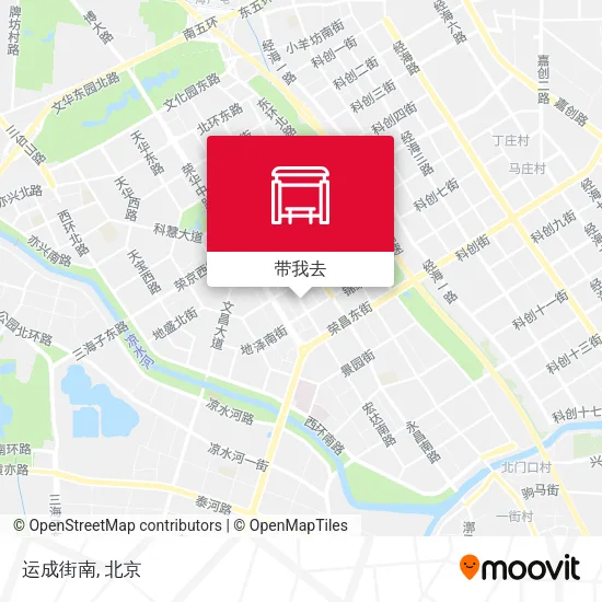 运成街南地图