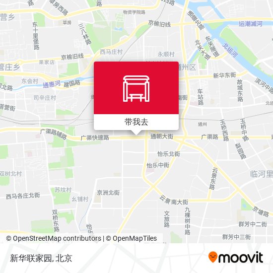 新华联家园地图