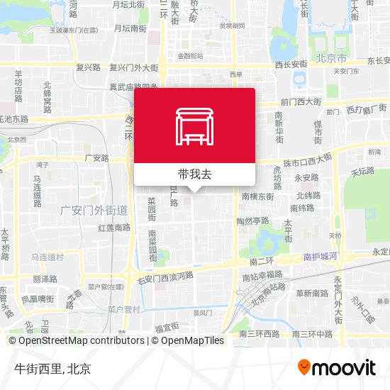 牛街西里地图