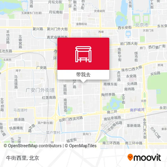 牛街西里地图
