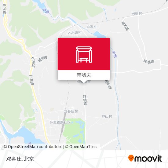 邓各庄地图