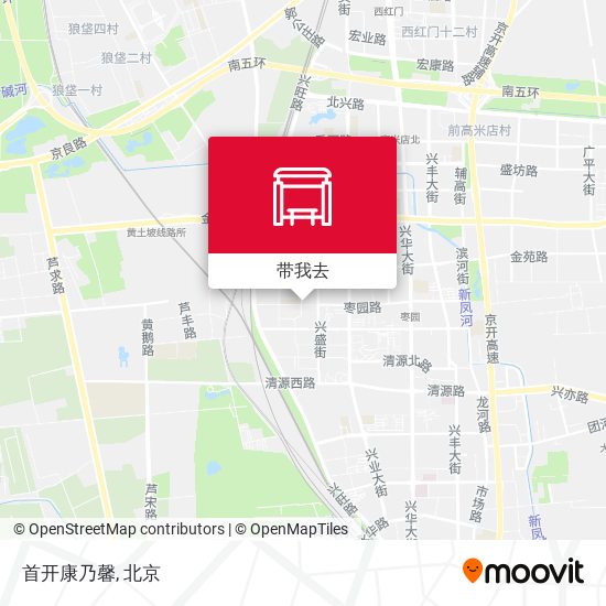 首开康乃馨地图