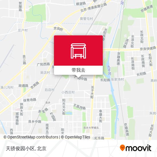 天骄俊园小区地图