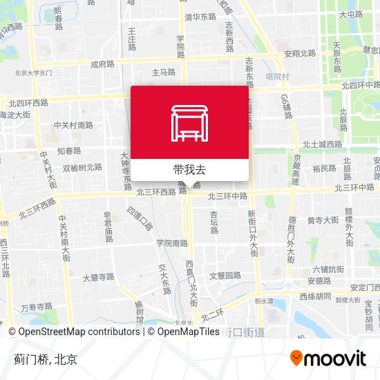 蓟门桥地图