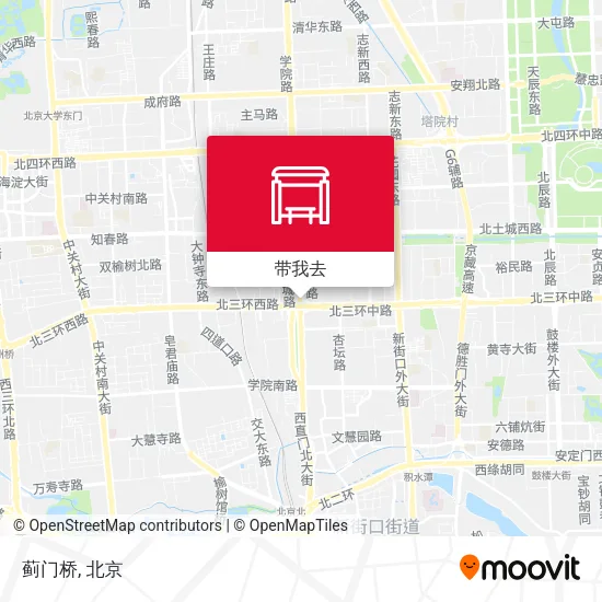 蓟门桥地图