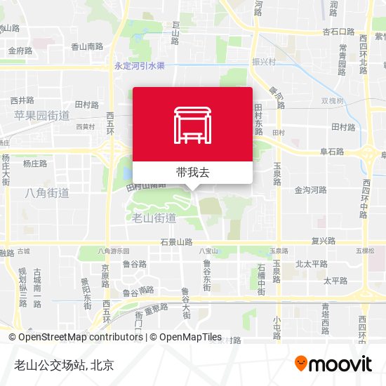 老山公交场站地图