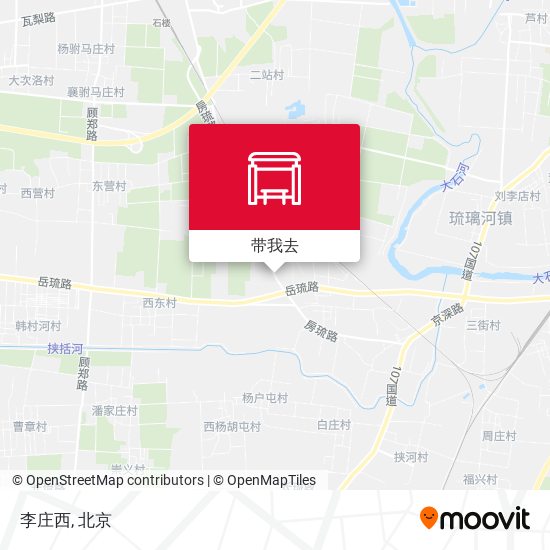 李庄西地图