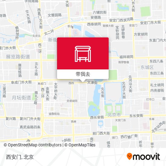 西安门地图