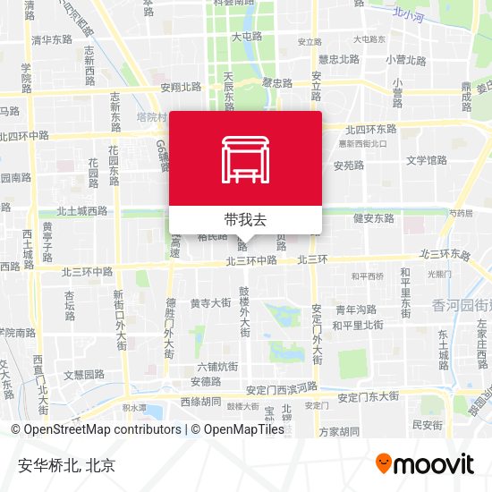 安华桥北地图