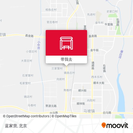 蓝家营地图