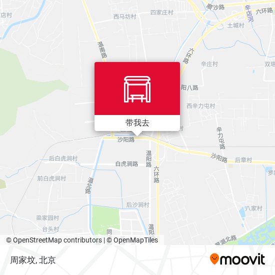周家坟地图