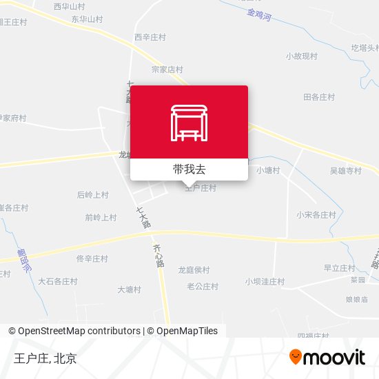 王户庄地图