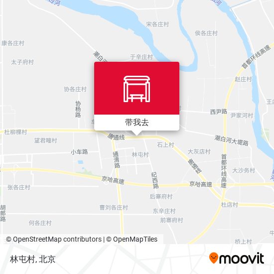 林屯村地图