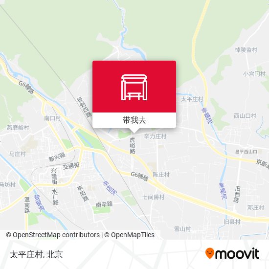 太平庄村地图