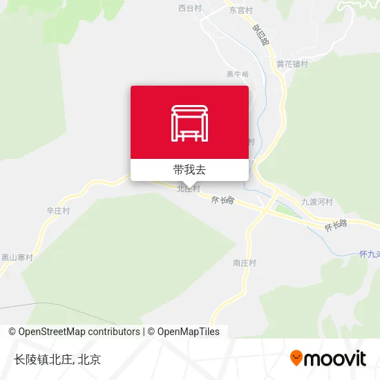 长陵镇北庄地图