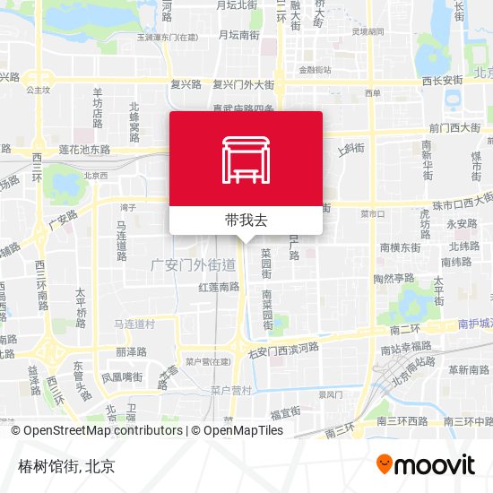 椿树馆街地图