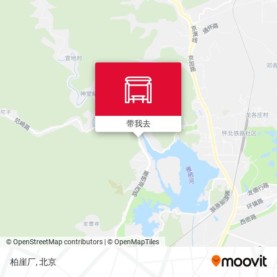 柏崖厂地图