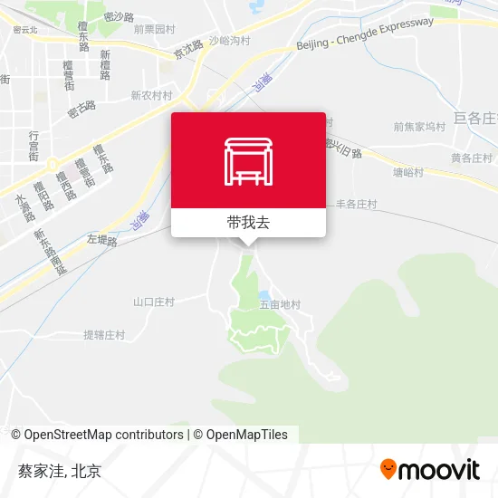 蔡家洼地图