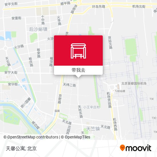 天馨公寓地图