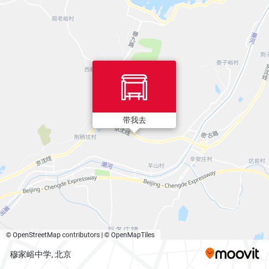 穆家峪中学地图