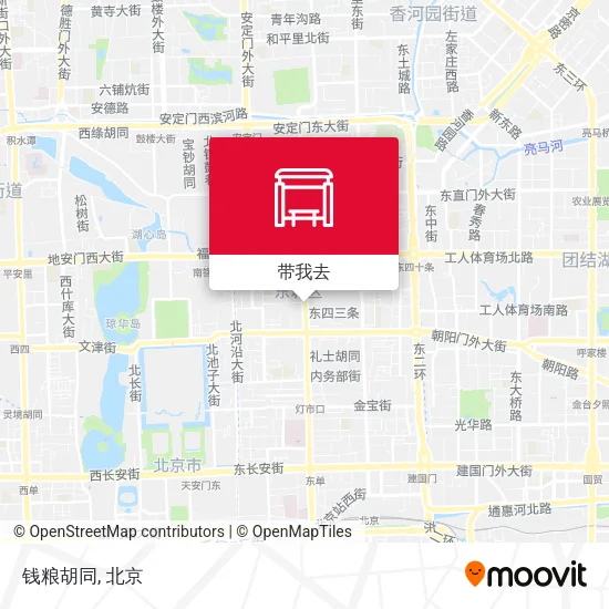 钱粮胡同地图