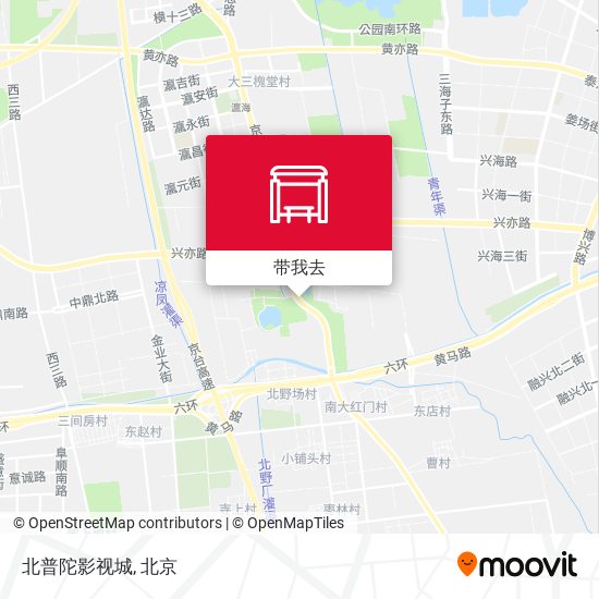 北普陀影视城地图