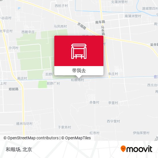 和顺场地图