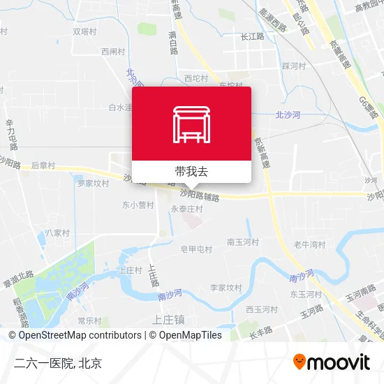 二六一医院地图