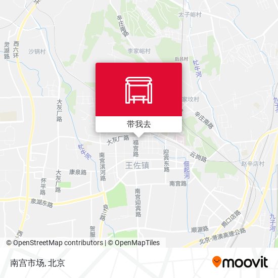 南宫市场地图