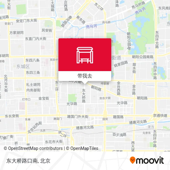 东大桥路口南地图