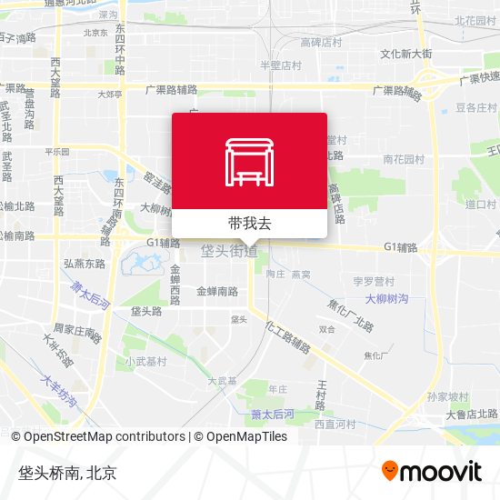 垡头桥南地图