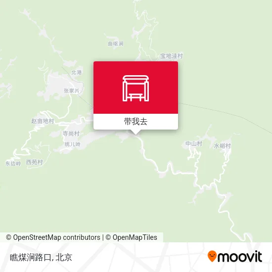 瞧煤涧路口地图