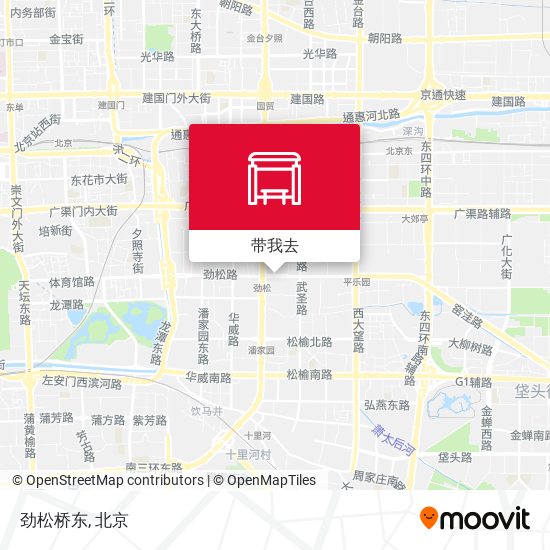 劲松桥东地图
