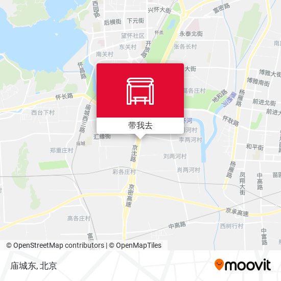 庙城东地图