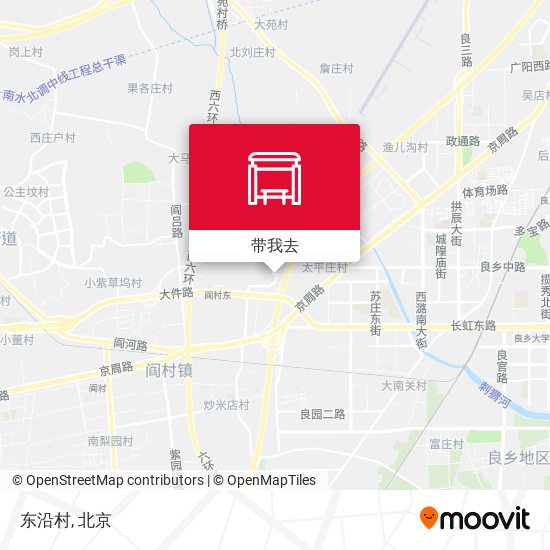 东沿村地图