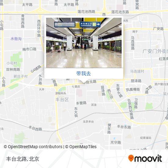 丰台北路地图