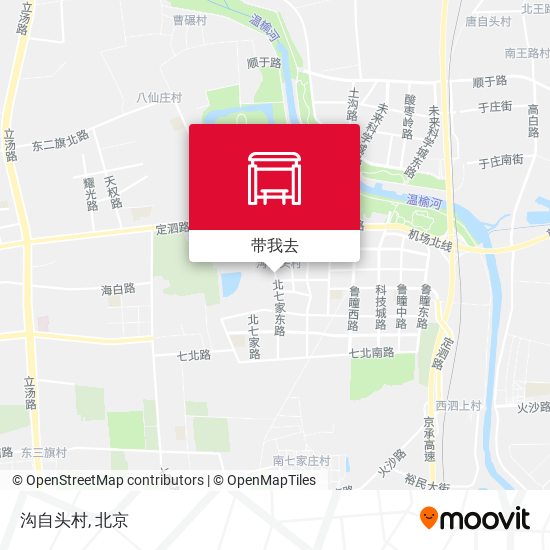 沟自头村地图
