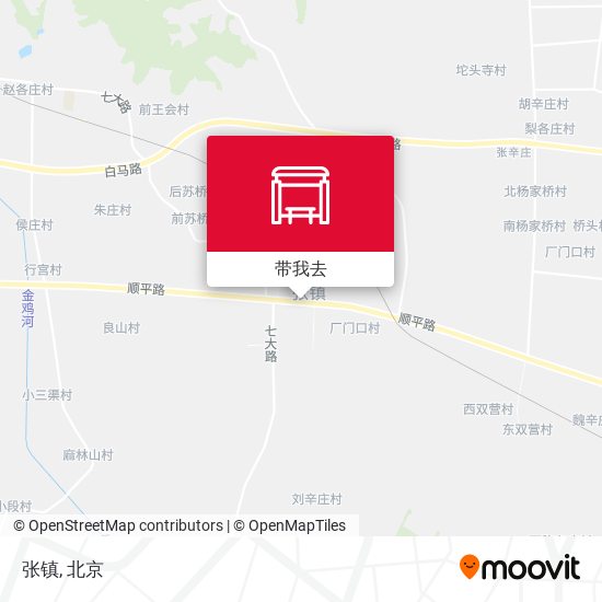 张镇地图
