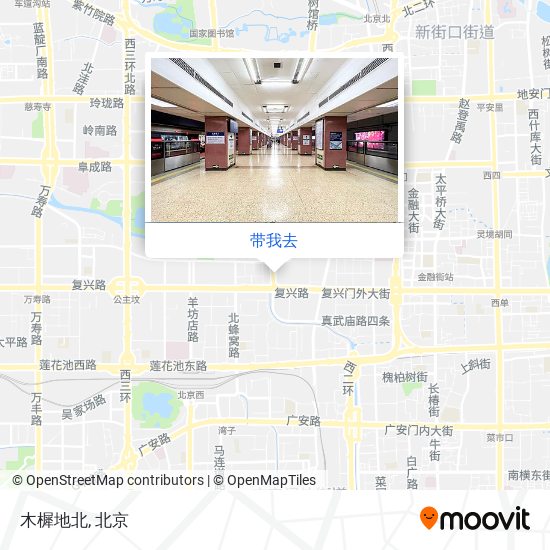 木樨地北地图